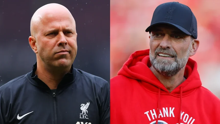 Slot and Klopp