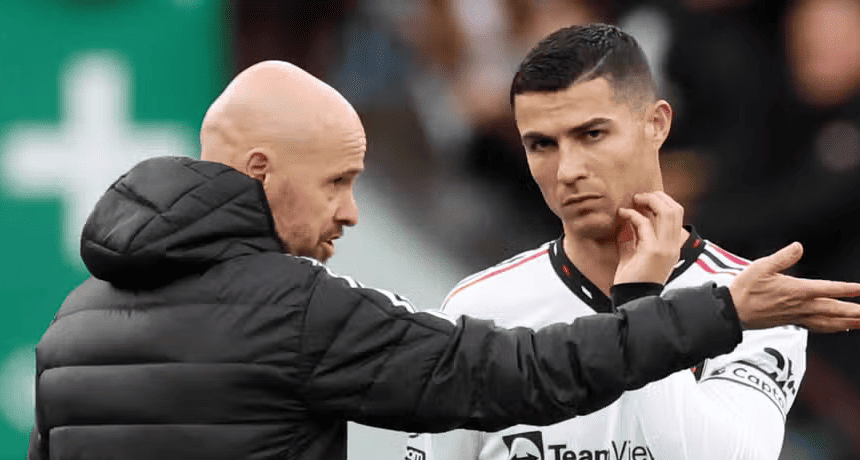 TEN HAG AND RONALDO