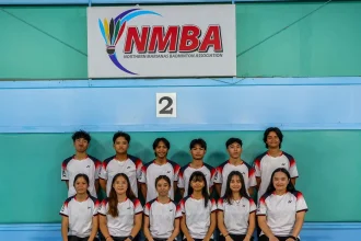 The NMI Junior National Badminton Team