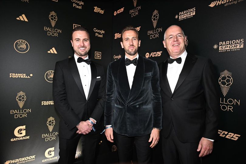 Harry Kane wins the Gerd Müller Trophy from Ballon d’Or for Best Goalscorer 2024
