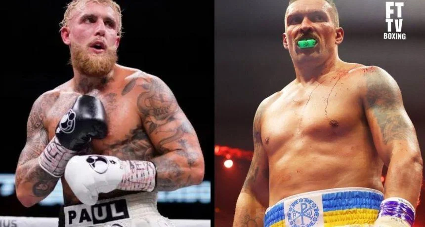 Oleksandr Usyk vs Jake Paul