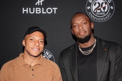Kylian Mbappe And Usain Bolt