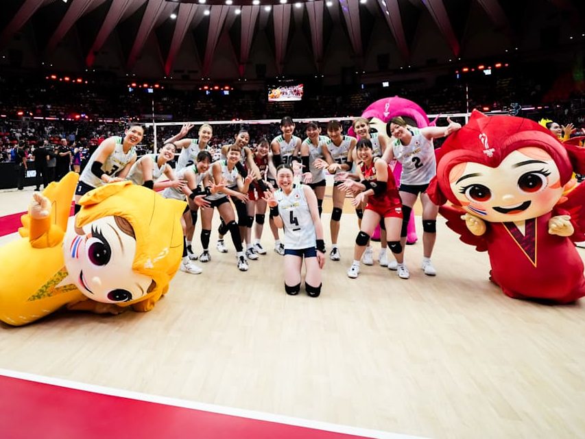 Japan Eliminates Thailand to Secure Quarterfinal Spot at 2025 FIVB Women’s World Championship 1 Team Japan at 2025 FIVB Volleyball Women’s World Championship