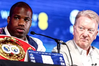 Heavyweight Boxing: Itauma and Dubois Compete for Position Among Top Contenders 7 Daniel Dubois with Frank Warren