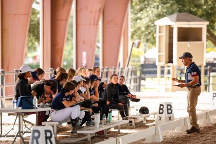 Horse Care Education Session at the 2025 USEF Dressage Youth Training Session
