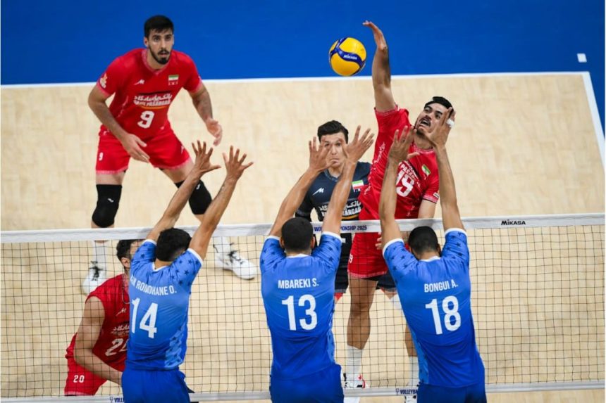 Iran vs Tunisia at 2025 FIVB Men’s Volleyball World Championship
