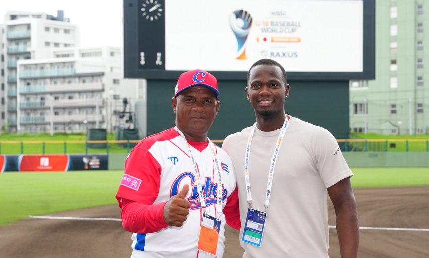 Cuban NPB Star Livan Moinelo Visits National Team at WBSC U-18 Baseball World Cup 1 Livan Moinelo