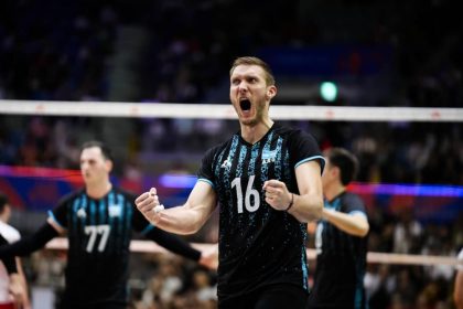Pablo Koukartsev at 2025 Hubert Jerzy Wagner Memorial volleyball tournament