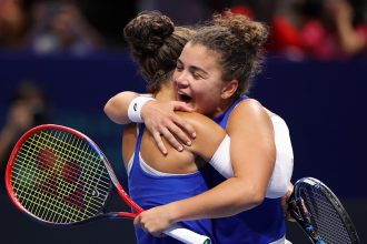 Sara Errani and Jasmine Paolini