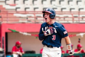 Team US baseball player Lito Diaz
