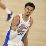 Victor Wembanyama at FIBA EuroBasket 2025