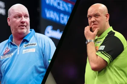 Vincent van der Voort and Michael van Gerwen