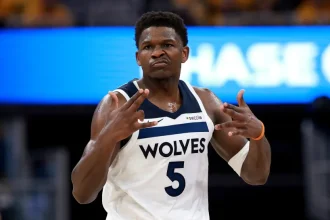 Anthony Edwards Exits Timberwolves Game Early Due to Right Hamstring Injury 7 Anthony Edwards
