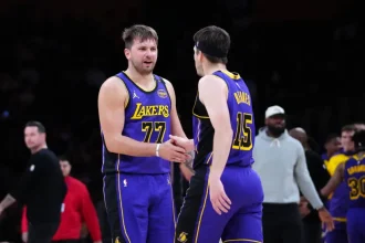 How Luka Doncic’s Message to Austin Reaves Ignited His Standout Performance 7 Austin Reaves and Luka Doncic