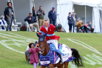 Boyd Martin and Miks Master C become the first-ever winners of the US Equestrian Open Eventing Final