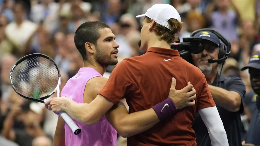 Alcaraz vs. Sinner: Tennis Stars Set for 2026 ‘Super Match’ Showdown 1 Carlos Alcaraz and Jannik Sinner