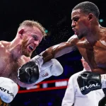 Ezra Taylor Knocks Out Steed Woodall in Round Nine to Claim WBA Continental Gold 5 Ezra Taylor and Steed Woodall