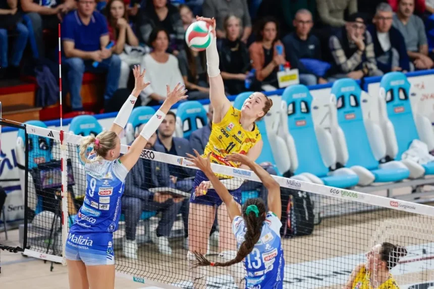Conegliano Back on Top, Chieri Cruises, Perugia Pulls Off in Italian Women’s League Thriller 1 Igor Gorgonzola Novara vs Prosecco Doc A. Carraro Imoco Conegliano