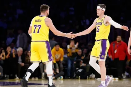 Luka Doncic and Austin Reaves