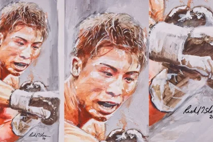 Naoya Inoue Art - The Monster Becomes Myth