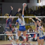 Scandicci Equals Conegliano in Italian League Standings as Monviso Wins Florence Marathon 4 Omag Mt San Giovanni In Marignano vs Savino Del Bene Scandicci