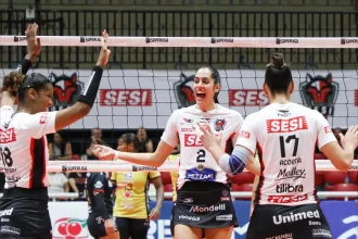Sesi Bauru Secures Second Victory, Secures Top Spot in Superliga 7 Sesi Bauru