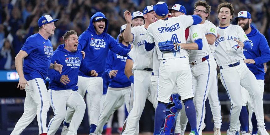George Springer’s Heroics Send Blue Jays to First World Series Since 1993 1 Toronto Blue Jays team
