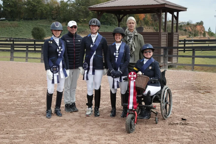 U.S. Para Dressage Team Adds Another Victory to Their Record at 2025 Tryon Fall CPEDI3* 1 U.S. Para Dressage Team at 2025 Tryon Fall CPEDI3