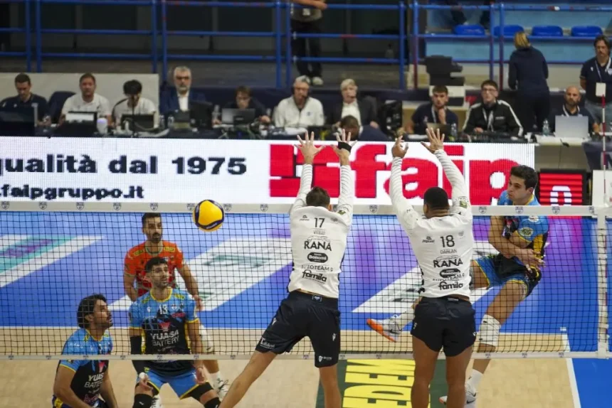 Rana Verona Cruises to Second Straight Win in SuperLega Credem Banca 1 Yuasa Battery Grottazzolina-vs Rana Verona