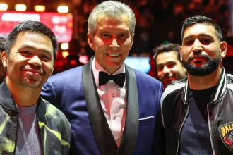 Amir Khan and Manny Pacquiao